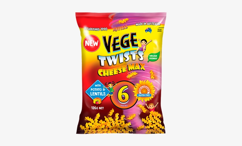 Vegetwists-cheesemax - Vege Chips, transparent png #2507340