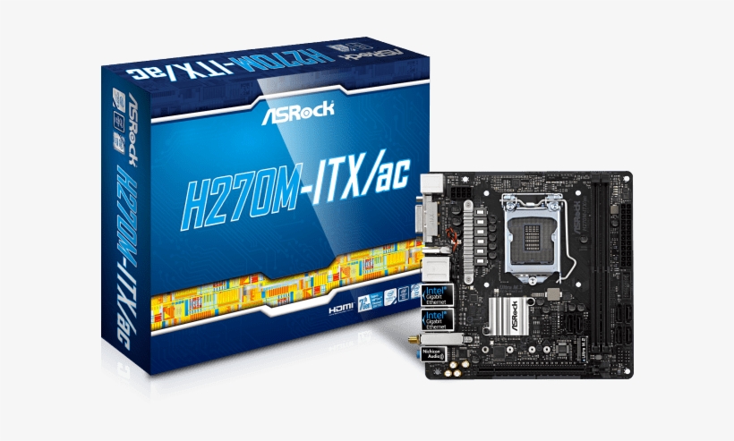 Asrock H270m Itx Ac, transparent png #2507342