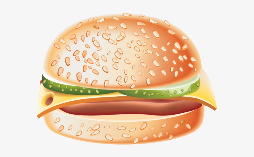 View Full Size - Burger Clip Art Png, transparent png #2508907