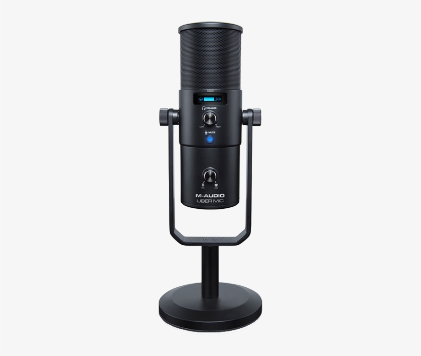 Previous - M-audio Uber Mic, transparent png #2508949
