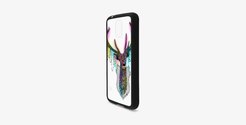 Watercolor Deer Head, Ornate Animal Drawing Rubber - Mobile Phone Case, transparent png #2509890