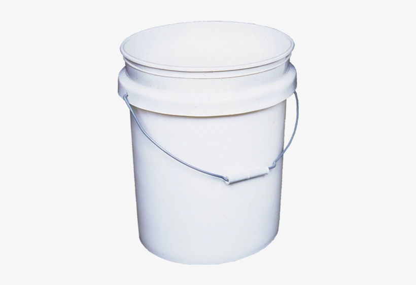 Encore Industries Heavy Duty - 5 Gallon Bucket With Wire Handle, transparent png #2510038