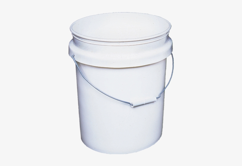 Encore Industries Heavy Duty - 5 Gallon Bucket With Wire Handle, transparent png #2510038