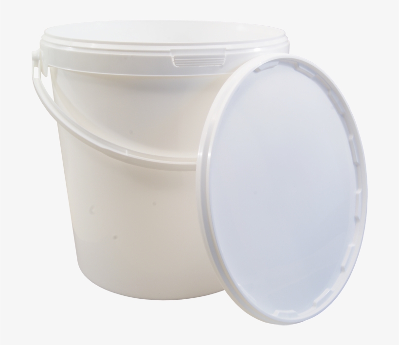 21 Litre Food Grade Plastic Bucket With Lid - 21 Litre Food Grade Plastic Bucket With Lid - Home, transparent png #2510116