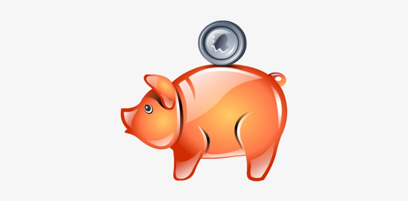 Bank, Money, Piggy, Saving Icon - Bank Saving Icon, transparent png #2510437