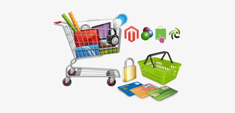 Ecommerce Web Development Company - Shopping Cart Png, transparent png #2510517