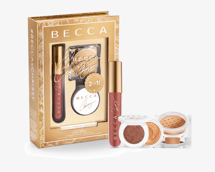 Becca X Chrissy Teigen Glow Kitchen Kit $44 - Becca X Chrissy Teigen Glow Face Palette, transparent png #2510655