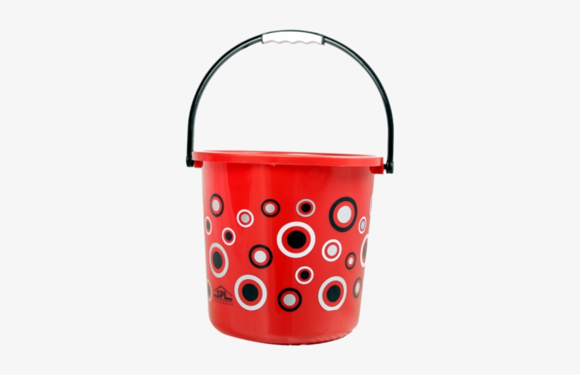 Plastic 18 No New Printed Bucket - Plastic, transparent png #2510930