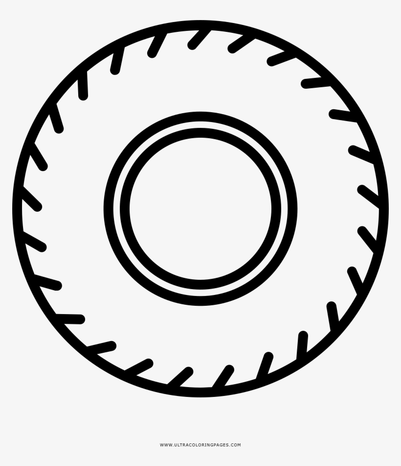 Car Tire Outline Coloring Pages - Independence Day Balloons Png, transparent png #2511103