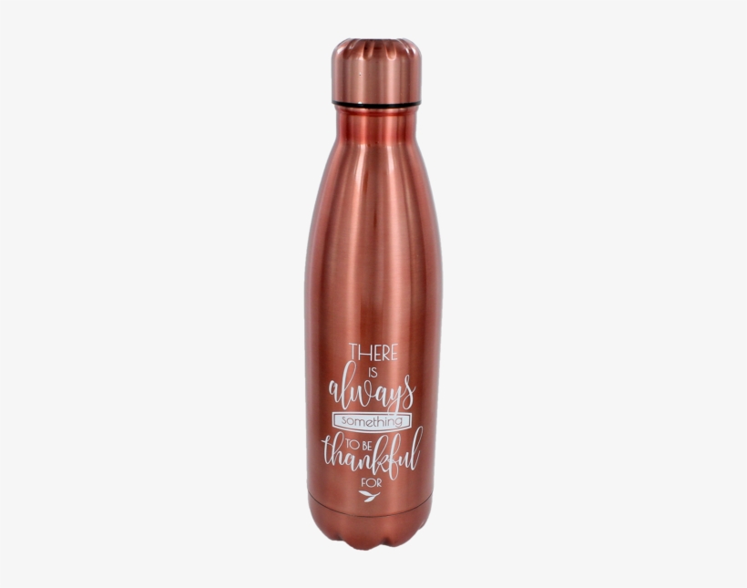 Thankful Bronze 17oz Stainless Steel Water Bottle - Stainless Steel Water Bottle Thankful, transparent png #2512437