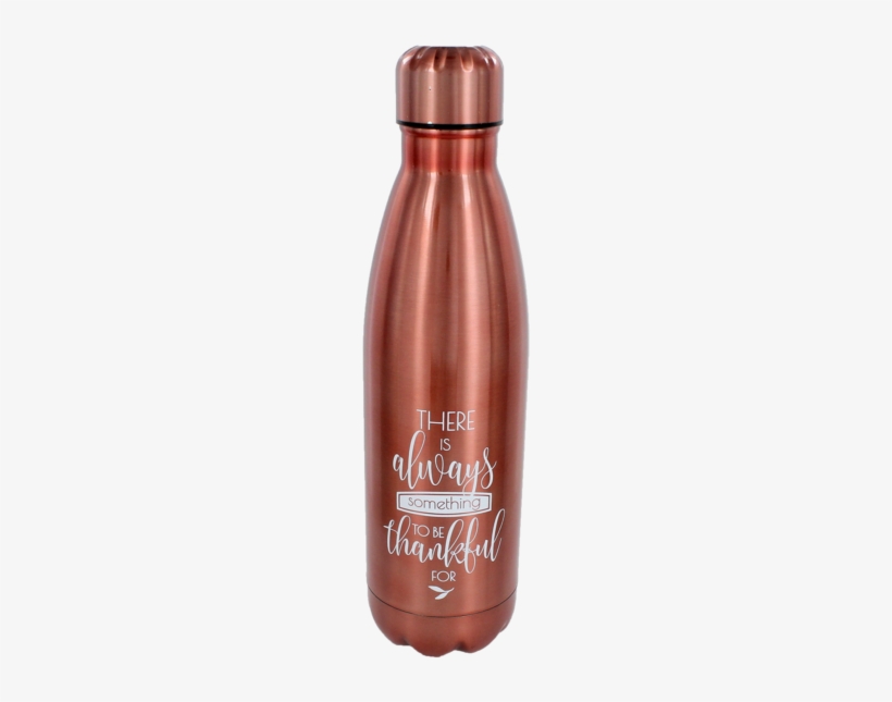 Thankful Bronze 17oz Stainless Steel Water Bottle - Stainless Steel Water Bottle Thankful, transparent png #2512437