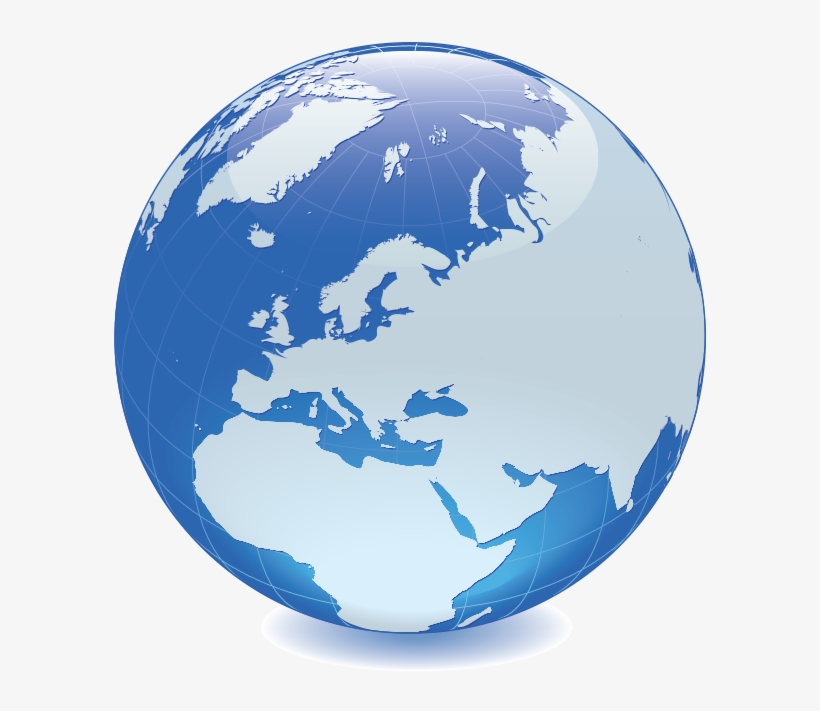 E Globe - South Africa On The Globe, transparent png #2513065