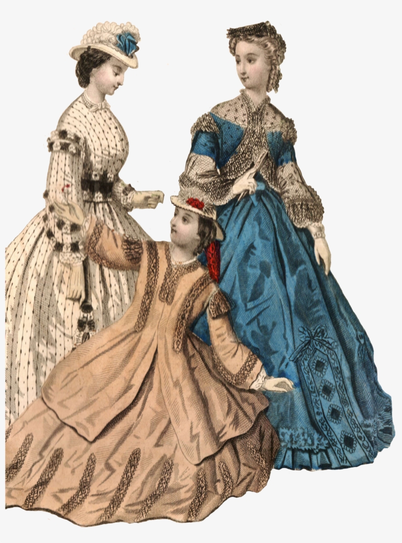 Edwardian Ladies Free Png Image, transparent png #2513343