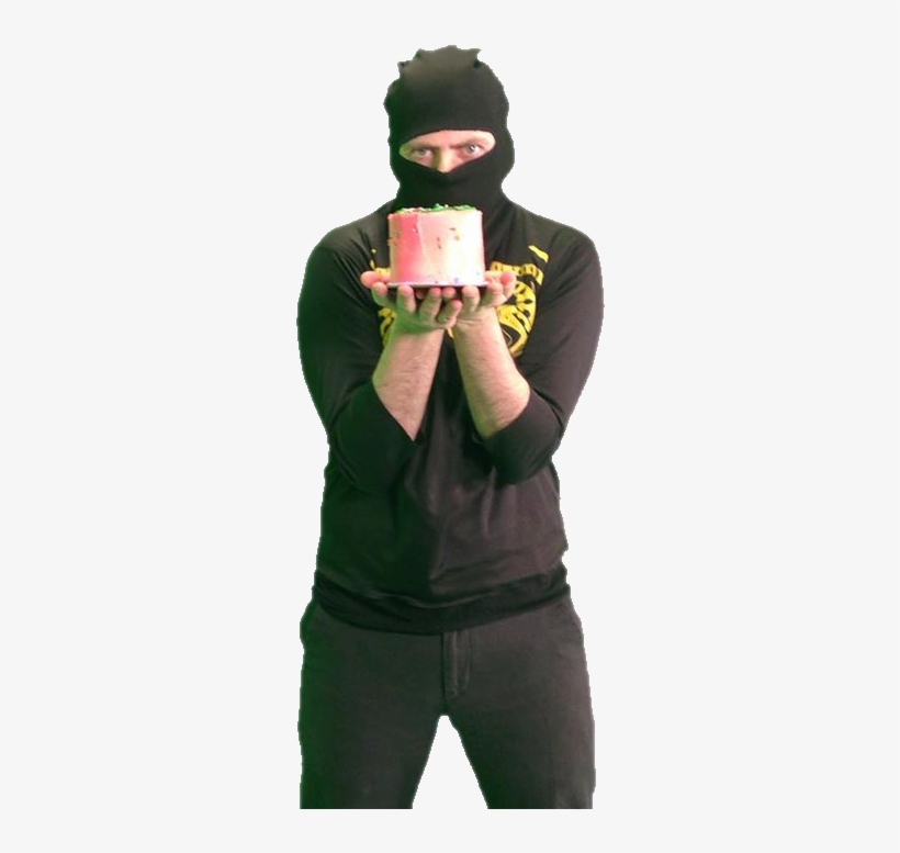 Ninja Brian Wants You To Eat Cake - Ninja Brian Transparent, transparent png #2513722