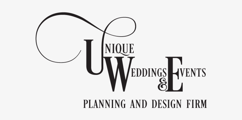 Unique Weddings & Events In New Orleans Logo - Wedding Events Unique Logo, transparent png #2514072