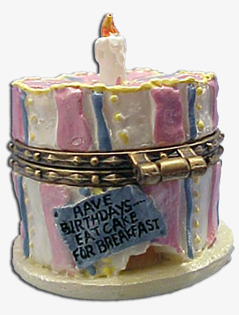1st Edition Boyds Uncle Beans Treasure Box Bailey's - Birthday Cake, transparent png #2514625