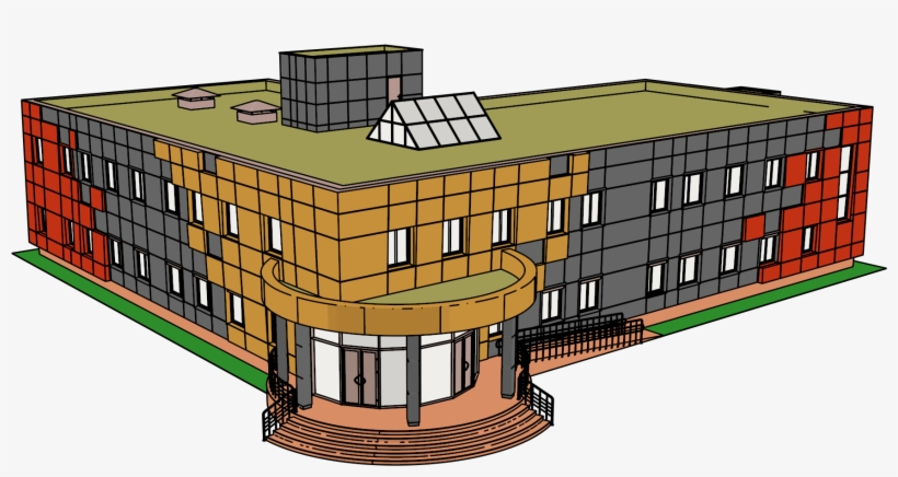 Hotel Building Clip Art At Clker - Clip Art, transparent png #2514654