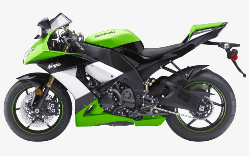 Green Zx R Sport Motorcycle Bike Png - Kawasaki Ninja Zx 10r, transparent png #2514689