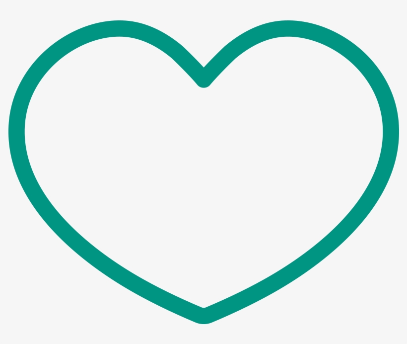 Hospice Is Covered By Medicare, Medicaid, And Private - Turquoise Heart Transparent Background, transparent png #2515038