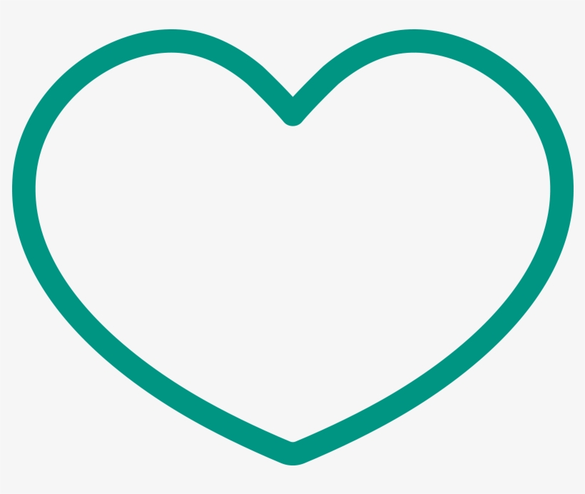 Hospice Is Covered By Medicare, Medicaid, And Private - Turquoise Heart Transparent Background, transparent png #2515038