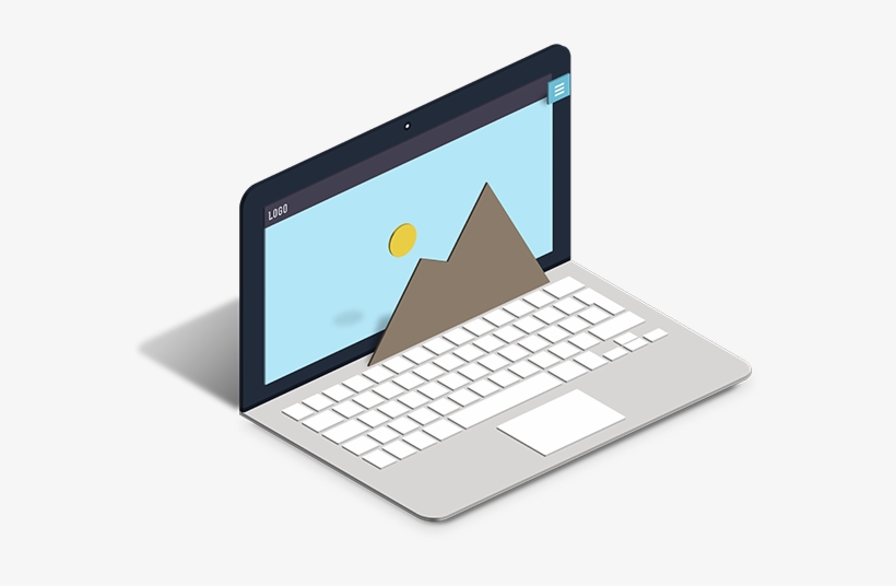 Illustration Of A Laptop - Laptop Logo Design Png, transparent png #2515389