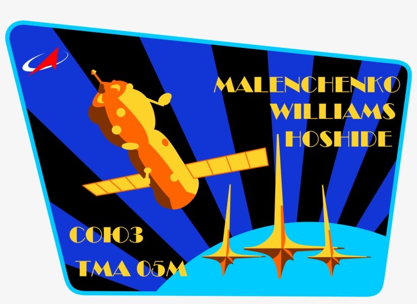 Soyuz Tma 05m Mission Patch - Patch Of Soyuz Tma 05m, transparent png #2515800