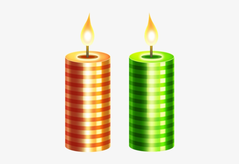 Free Png Christmas Candle's Png Images Transparent - Candle Png, transparent png #2515821