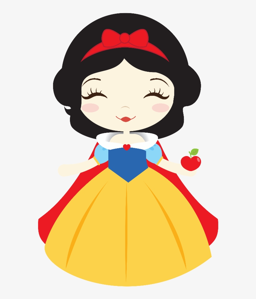 Jnpaqztrr08wd Pixeles Baby Snow White - Branca De Neve Cute Feltro, transparent png #2515851