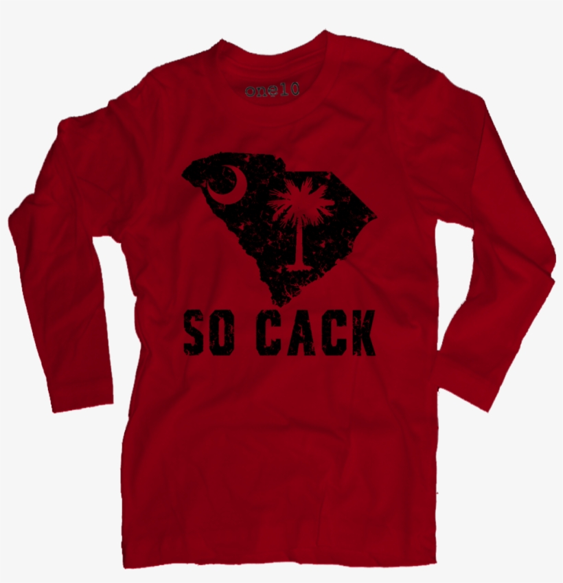 So Cack Long Sleeve T Shirt - South Carolina State Flag An Note Cards (pk Of 20), transparent png #2515950