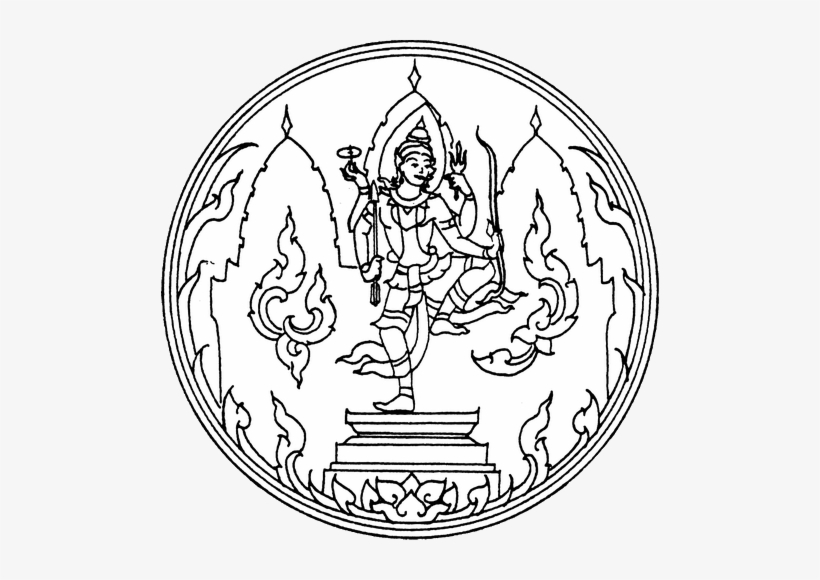 Seal Lopburi - Chiang Mai Wappen, transparent png #2516042