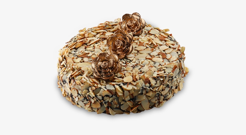 Chocolate Almond Cake - Chocolate, transparent png #2516044