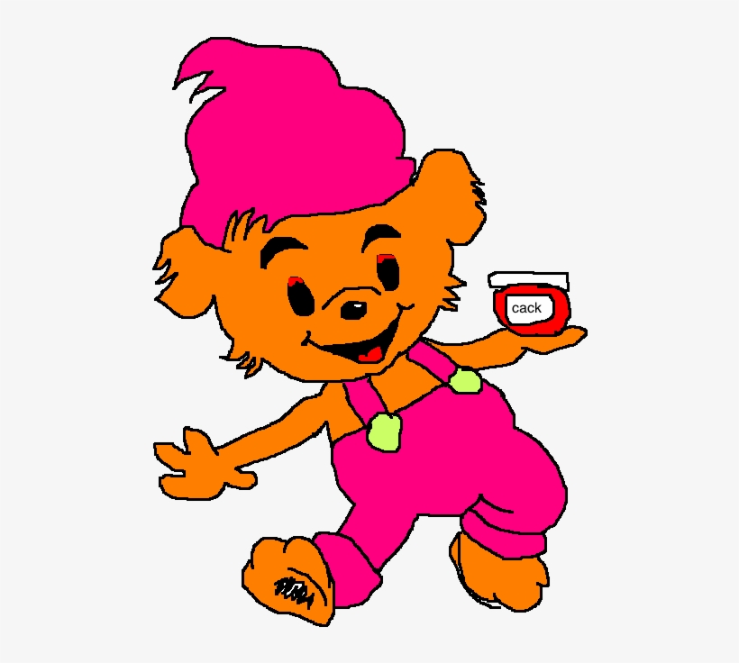 Bamse On Cack - Cartoon, transparent png #2516267
