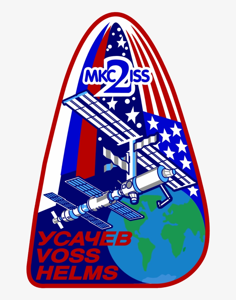 Iss Expedition 2 Mission Patch - Iss Expedition 2, transparent png #2516270