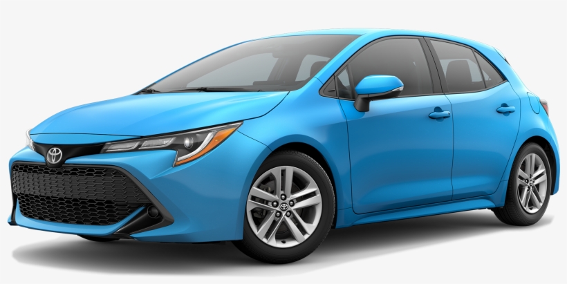 Current 2019 Toyota Corolla Hatchback Hatchback Special - 2017 Ford Focus Blue, transparent png #2516373