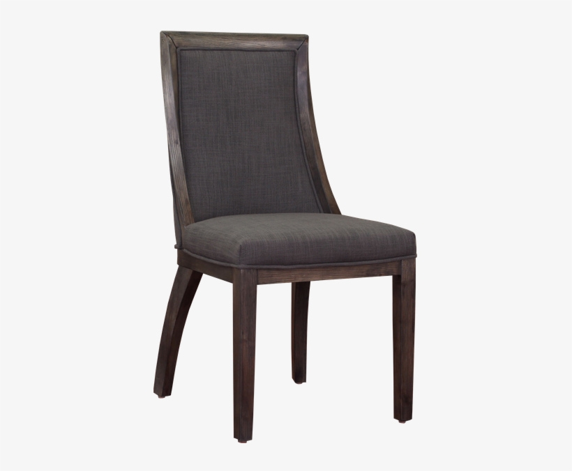 Gray Leather Dining Chairs, transparent png #2516622