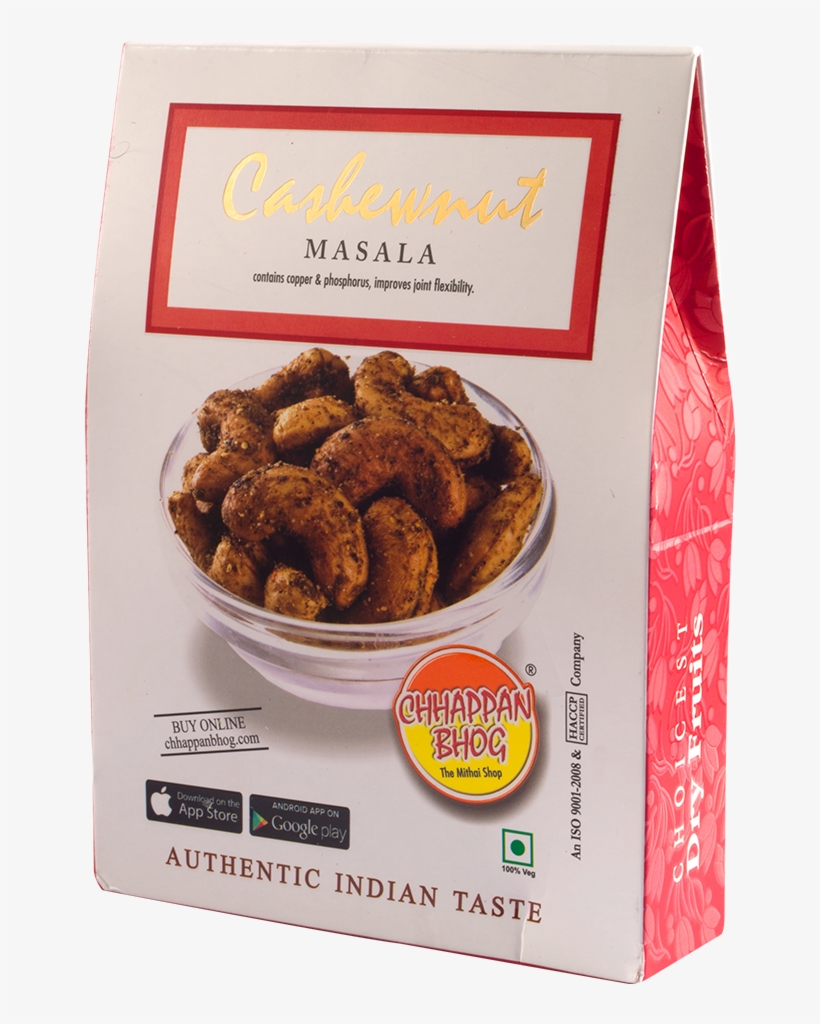 Cashewnuts Salted And Roasted 250g - Tikka, transparent png #2516877