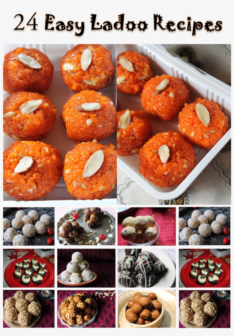 Different Typs Of Laddus, transparent png #2516919