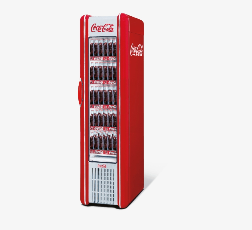 Retro Coca Cola Fridge, transparent png #2516944