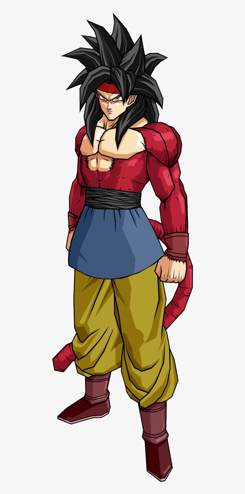 Goku Ssj4 Png - Dragon Ball Goku Jr Ssj4, transparent png #2517194