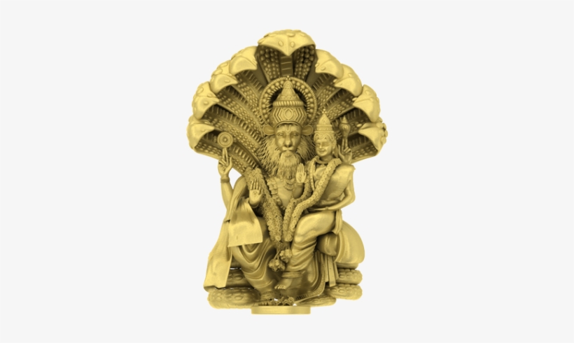 Narasimmar 3d God Pendant - Pendant, transparent png #2517221