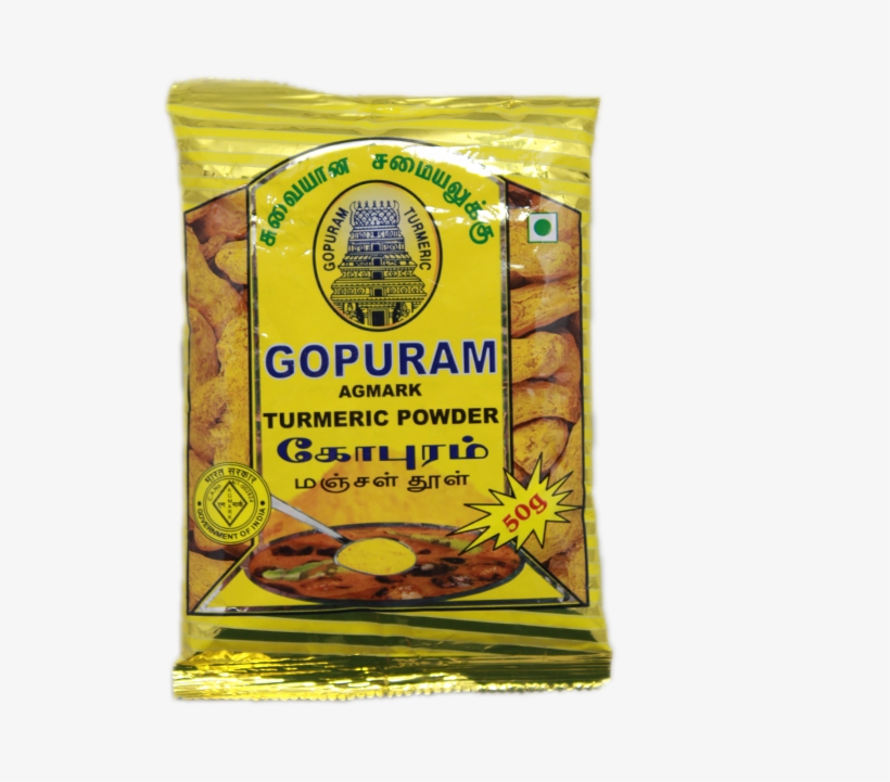 Gopuram Kasthuri Manjal (turmeric) Powder, transparent png #2517225