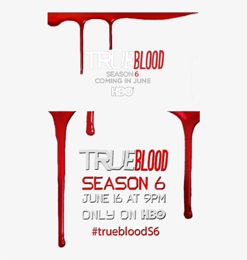Season 6 True Blood Logo Banners Png By Riogirl9909 - True Blood Season 1 Dvd, transparent png #2517473