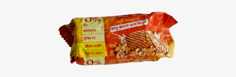 Patanjali Kaju Badam Biscuit 70 Gm - Cashew, transparent png #2517497