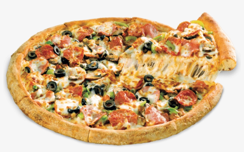 Free Png Pizza Png Pic Png Images Transparent - Pizza With 3 Toppings, transparent png #2517855