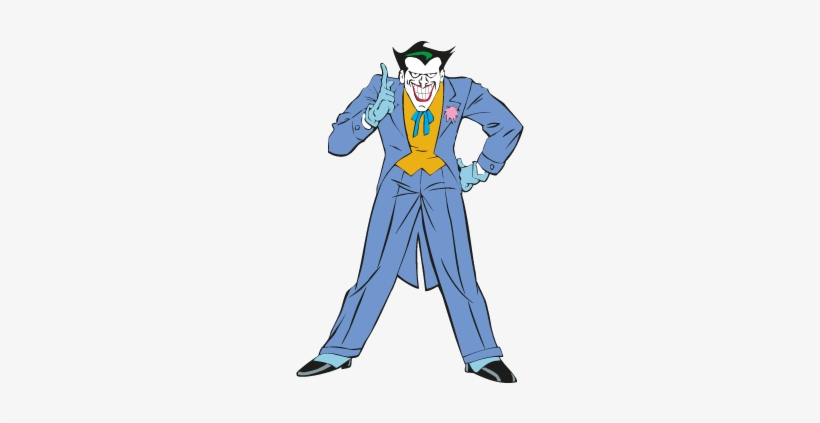 Joker From Batman Vector Logo - Batman The Animated Series Joker Jedi, transparent png #2517902