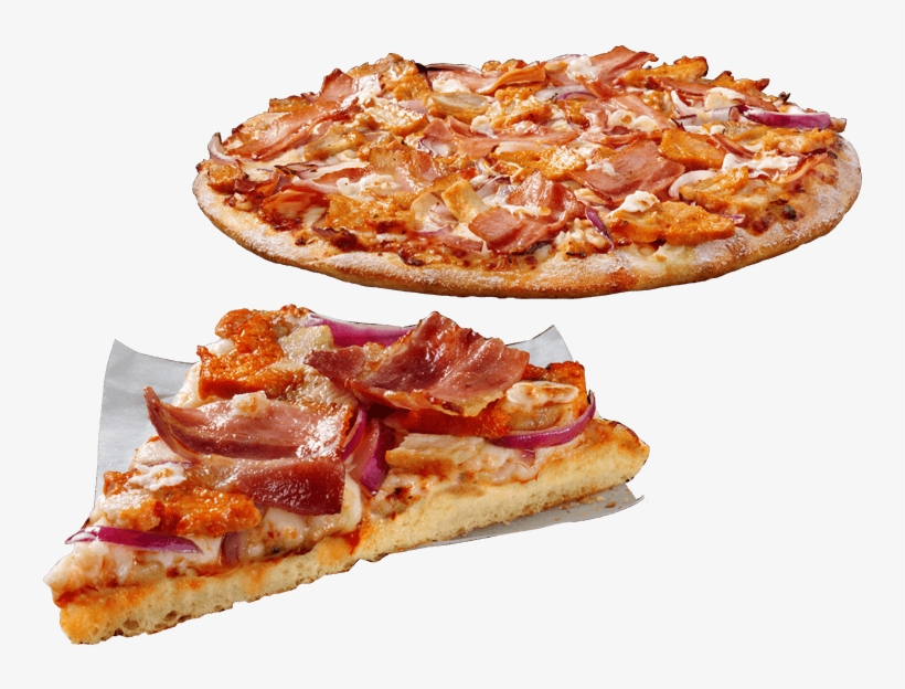 Bbq Chicken & Rasher Bacon - Chicken And Feta Pizza Dominos, transparent png #2518666