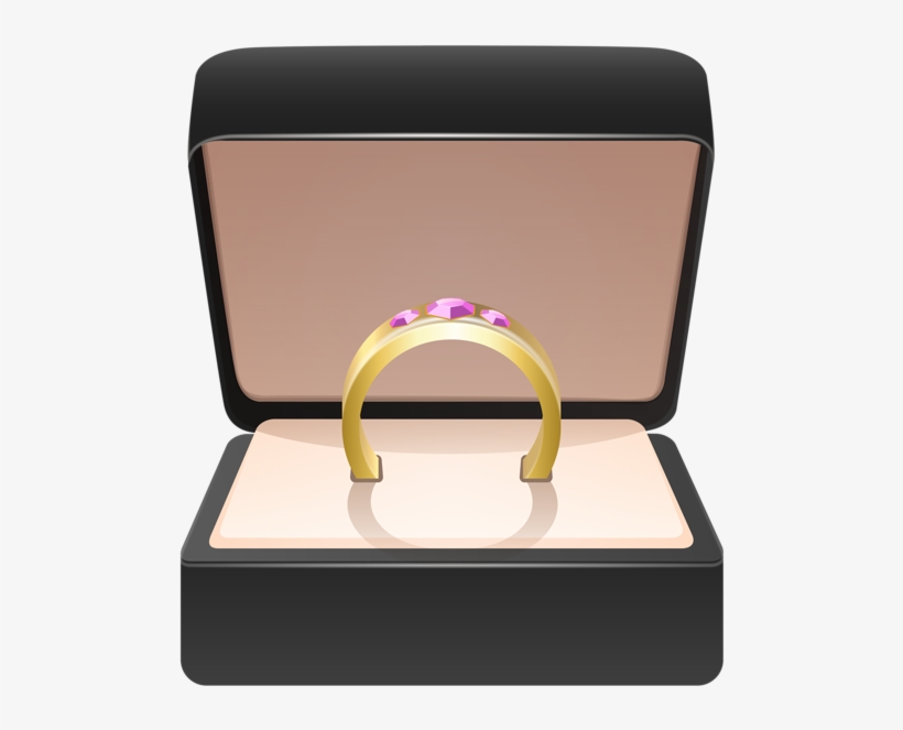 Image Royalty Free Gold Ring In Png Clip Art Image - Ring In Box Clipart, transparent png #2519565