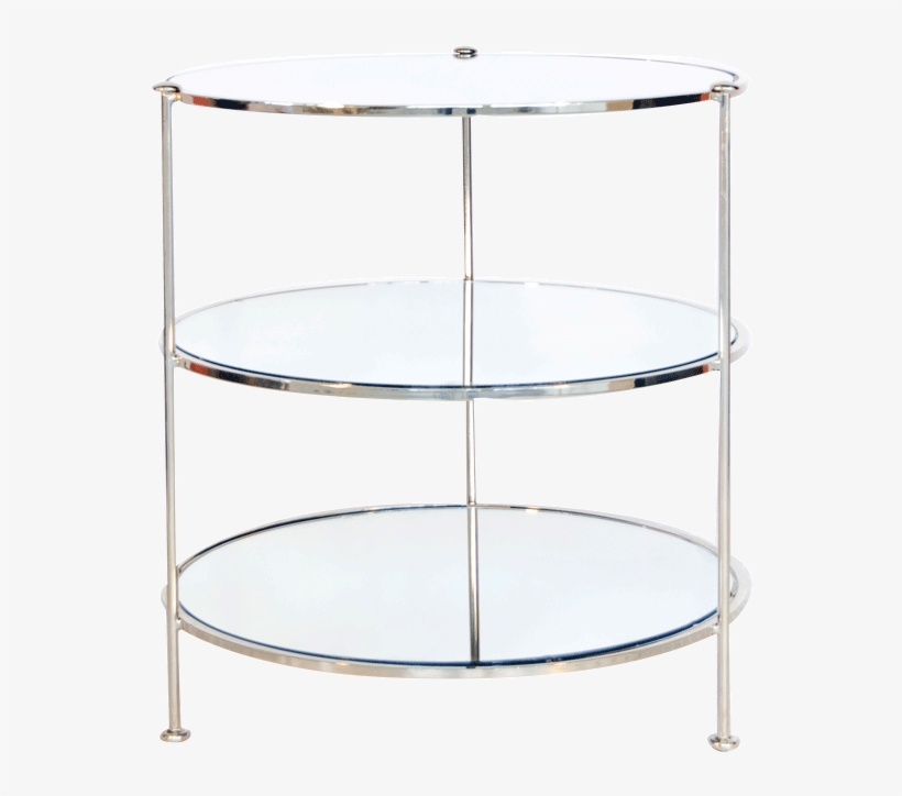 3 Tier Nickle Side Table Worlds Away V=1479869018 - Worldsaway 3 Tier End Table; Nickel Plated, transparent png #2519650