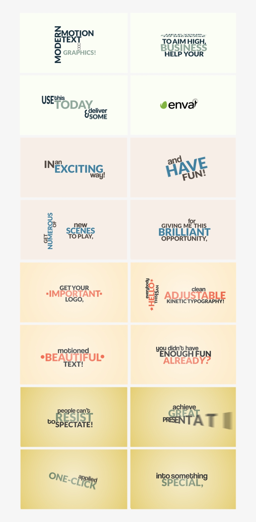 Clean Kinetic Typography - Kinetic Typography, transparent png #2520347