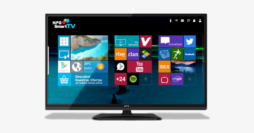Led Smart Tv 24, transparent png #2520600